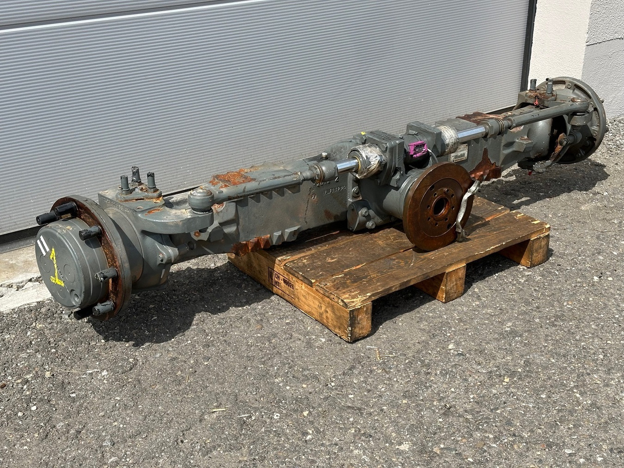 Cararro Vorderachse-Planetenachse Typ:26.25. Cararro No.550341. KramerNr.1000427786. Ratio:21.00/1. #1000522# - Os in deli za Nakladalec: slika 2 Cararro Vorderachse-Planetenachse Typ:26.25. Cararro No.550341. KramerNr.1000427786. Ratio:21.00/1. #1000522# - Os in deli za Nakladalec: slika 2