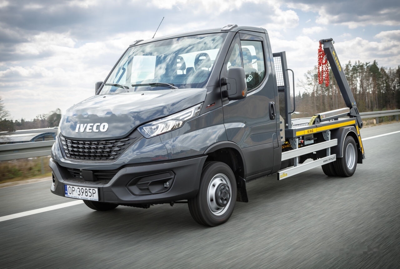 IVECO Daily 70C18 + KING Bramowiec / Skiploader / Absetzkipper - Komunalni tovornjak: slika 1 IVECO Daily 70C18 + KING Bramowiec / Skiploader / Absetzkipper - Komunalni tovornjak: slika 1