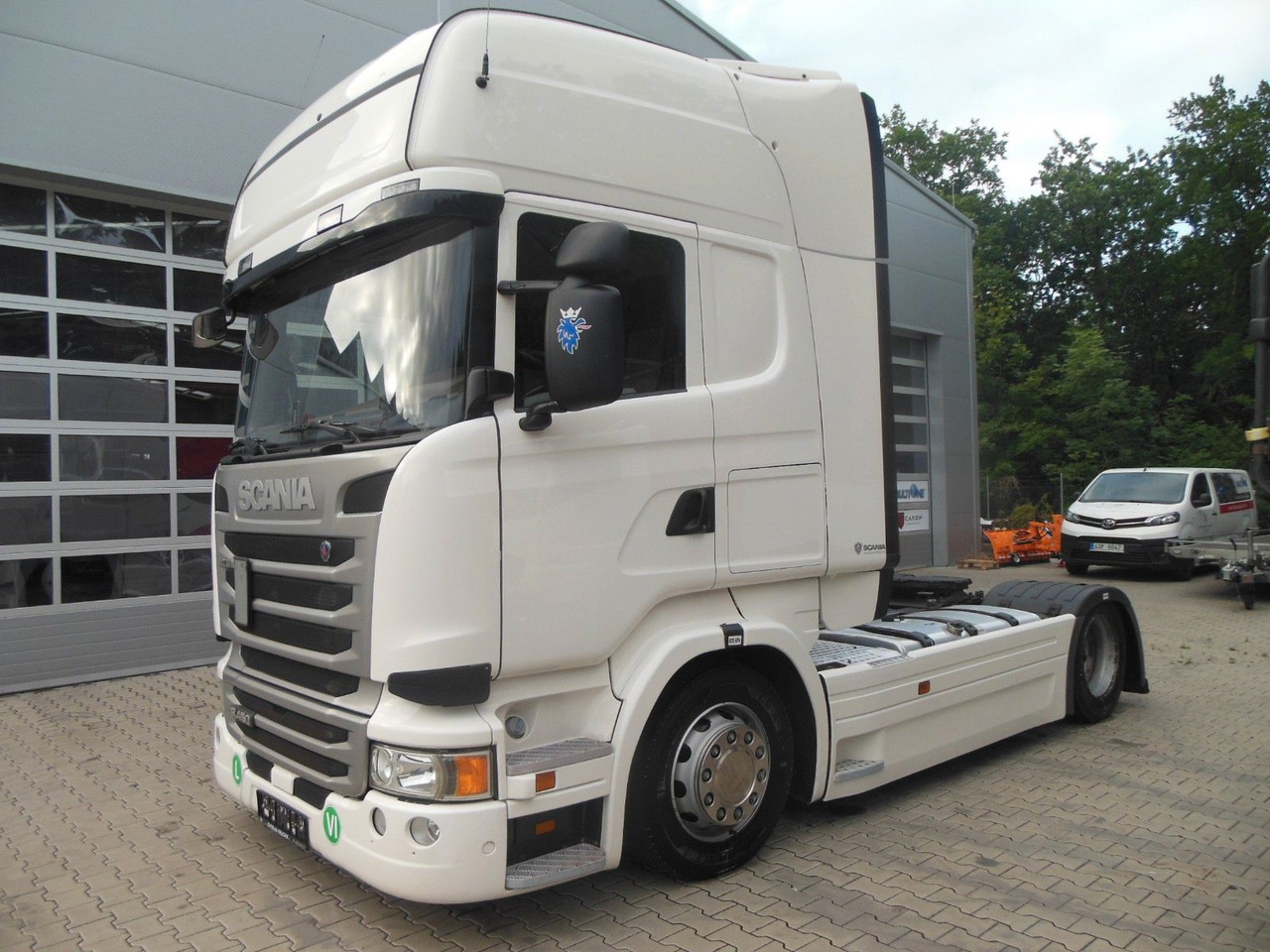 Scania R 450, LOWDECK, OHNE EGR, NEUE TACHO, TOP!!! - Vlačilec: slika 1 Scania R 450, LOWDECK, OHNE EGR, NEUE TACHO, TOP!!! - Vlačilec: slika 1