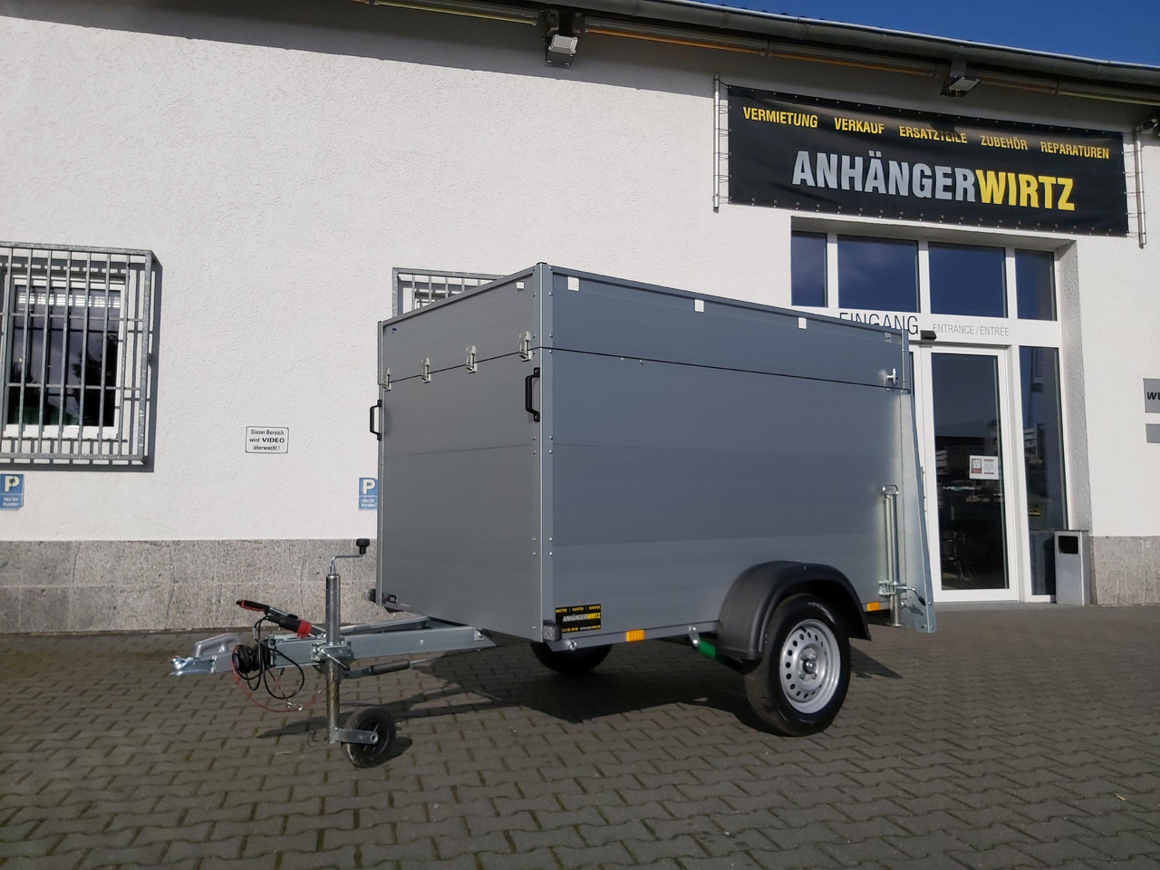 Prikolica zabojnik ALUBOXX Deckelanhänger GTB 750 VT2 211x126x118cm Heckrampe (XS) 750kg Top Seller Angebot: slika 9