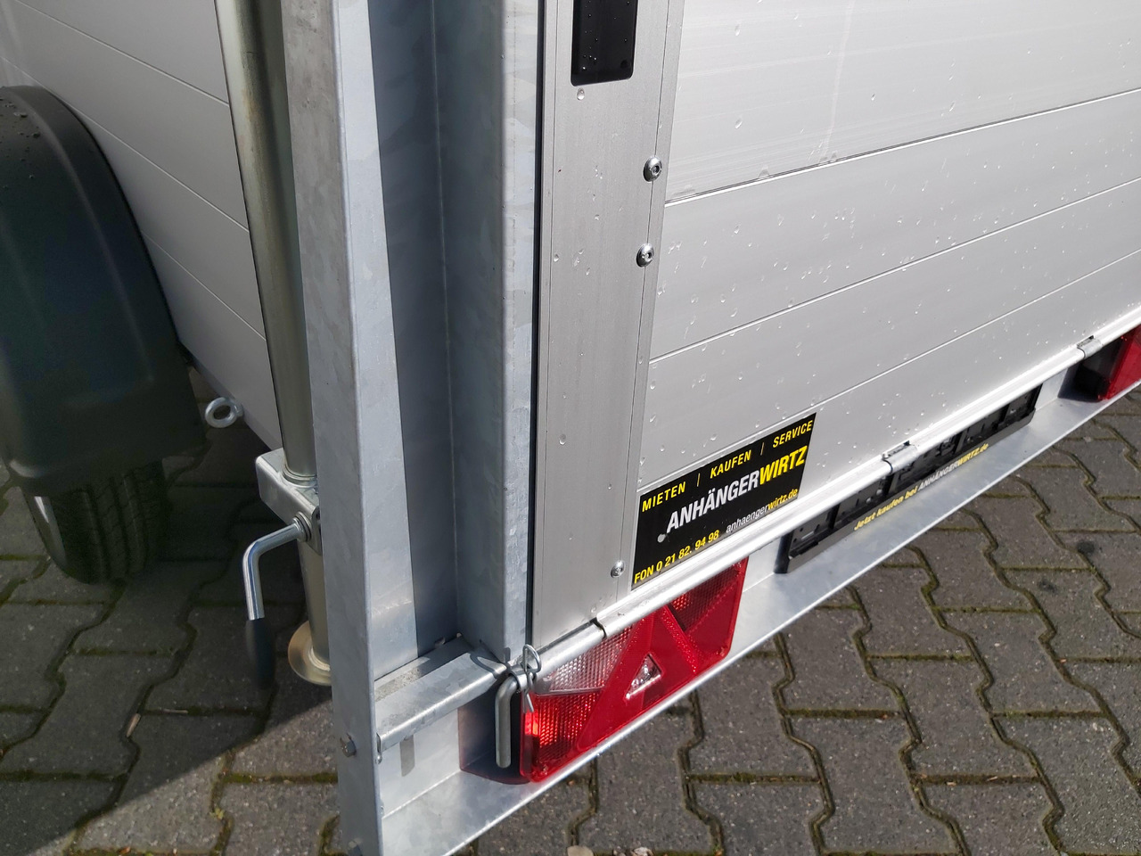 Prikolica zabojnik ALUBOXX Deckelanhänger GTB 750 VT2 211x126x118cm Heckrampe (XS) 750kg Top Seller Angebot: slika 6