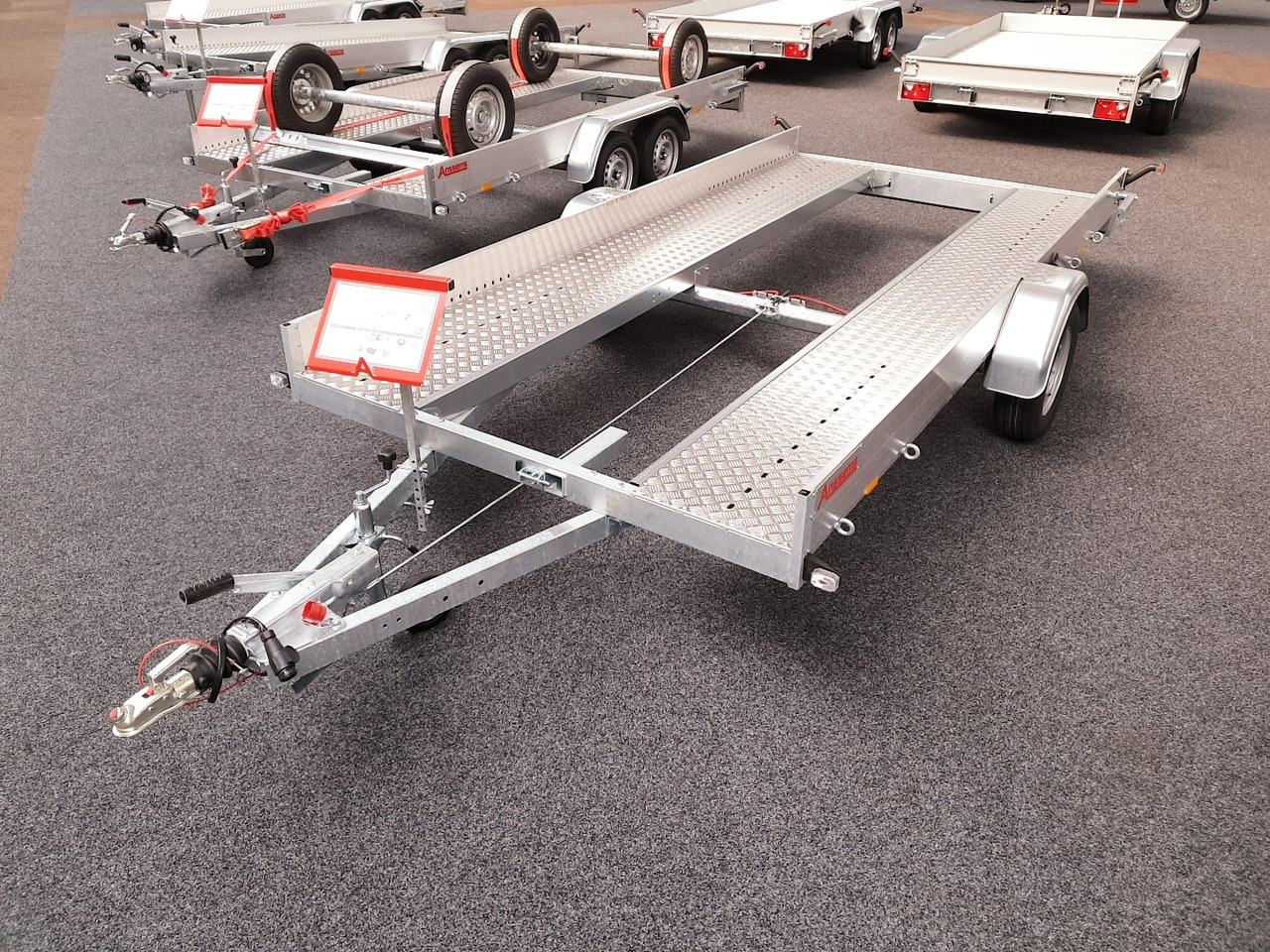 Anssems AMT ECO 1300 light 340x180x18cm (L) 1300kg - Prikolica avtotransporter: slika 2 Anssems AMT ECO 1300 light 340x180x18cm (L) 1300kg - Prikolica avtotransporter: slika 2