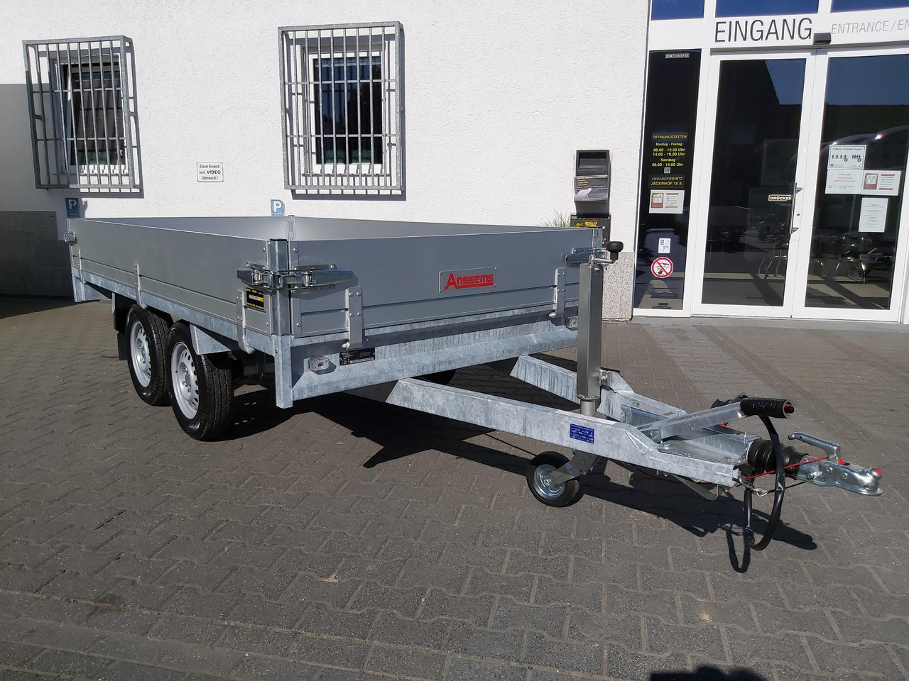 Anssems Hochlader PSX - S 2000 305x153x30cm (M) 2000kg - Plato/ Tovorna prikolica: slika 5 Anssems Hochlader PSX - S 2000 305x153x30cm (M) 2000kg - Plato/ Tovorna prikolica: slika 5