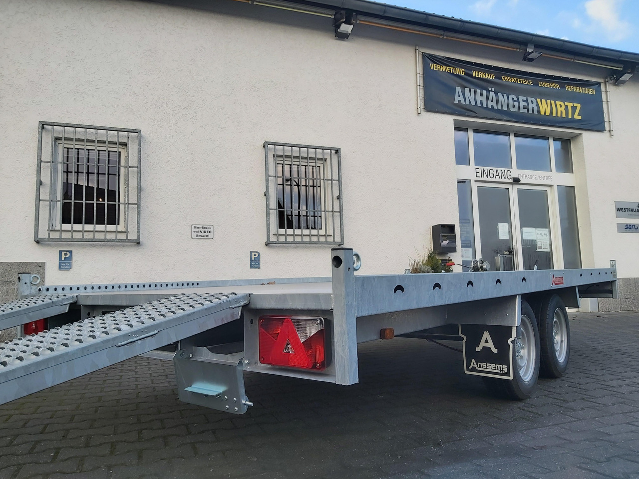 Anssems MSX 3000 Multitransporter 405x200cm Aluboden 3000kg Aktion bei Onlinekauf - Plato/ Tovorna prikolica: slika 3 Anssems MSX 3000 Multitransporter 405x200cm Aluboden 3000kg Aktion bei Onlinekauf - Plato/ Tovorna prikolica: slika 3
