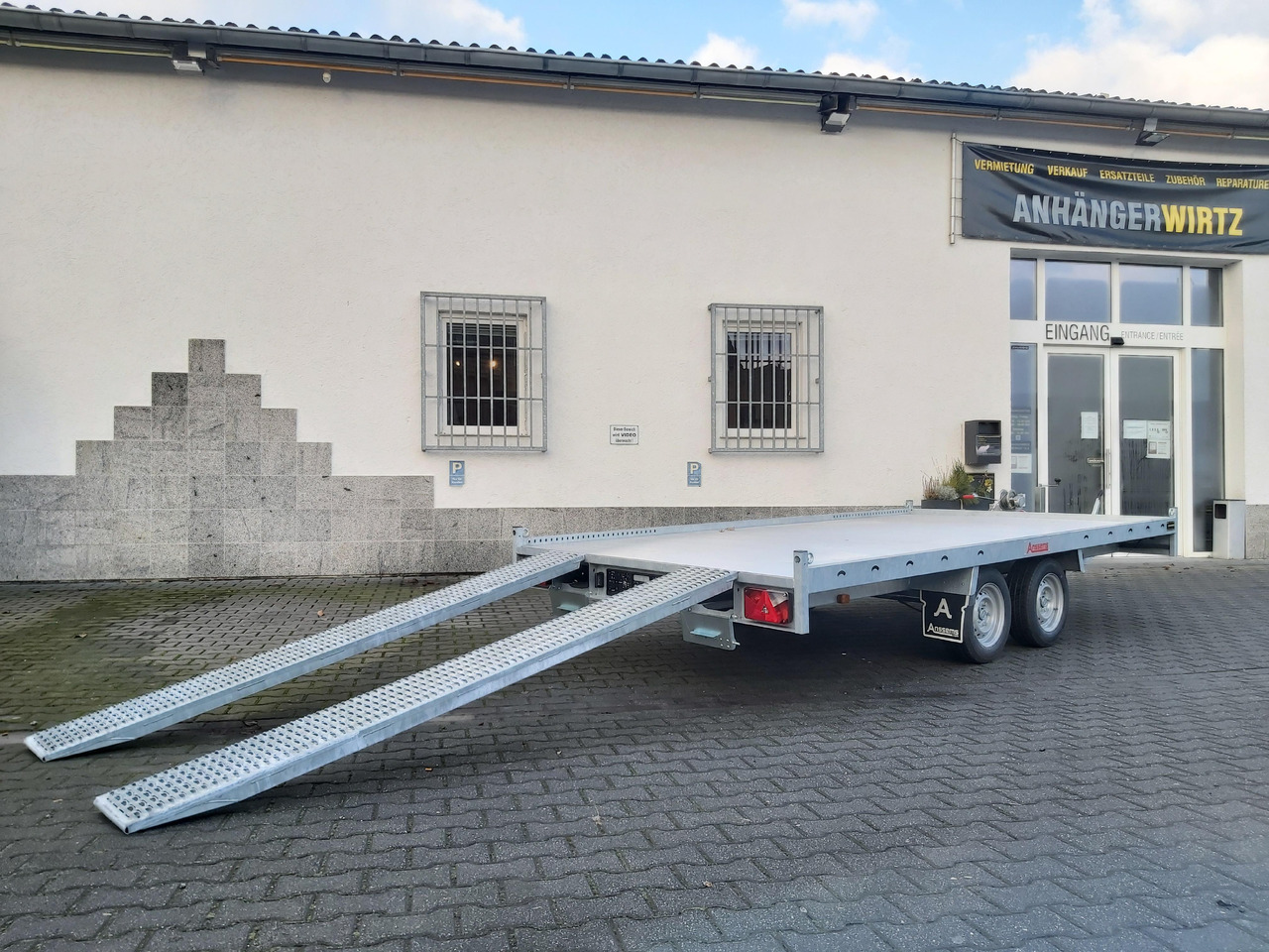 Anssems MSX 3000 Multitransporter 405x200cm Aluboden 3000kg Aktion bei Onlinekauf - Plato/ Tovorna prikolica: slika 1 Anssems MSX 3000 Multitransporter 405x200cm Aluboden 3000kg Aktion bei Onlinekauf - Plato/ Tovorna prikolica: slika 1