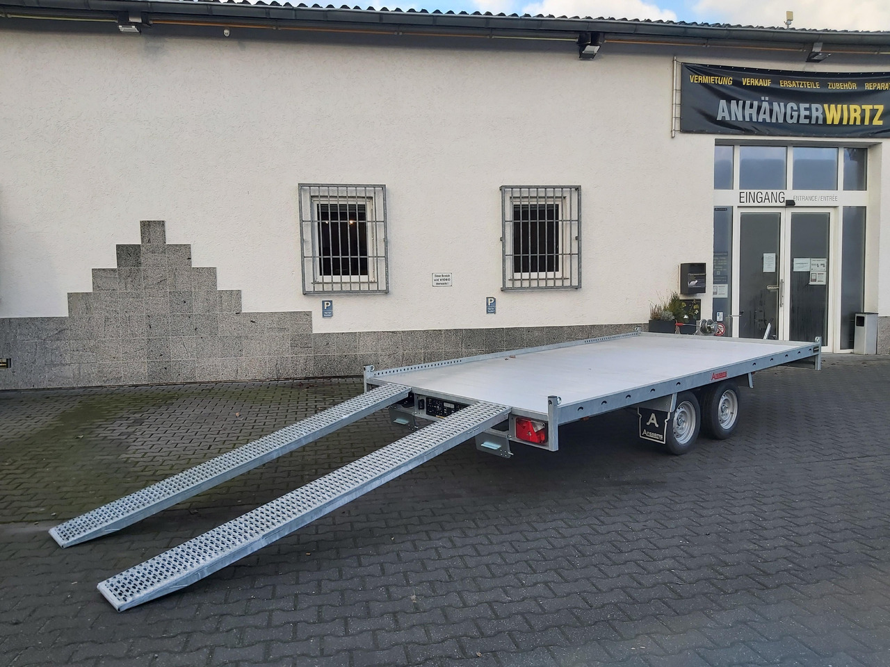 Anssems MSX 3000 Multitransporter 405x200cm Aluboden 3000kg Aktion bei Onlinekauf - Plato/ Tovorna prikolica: slika 2 Anssems MSX 3000 Multitransporter 405x200cm Aluboden 3000kg Aktion bei Onlinekauf - Plato/ Tovorna prikolica: slika 2
