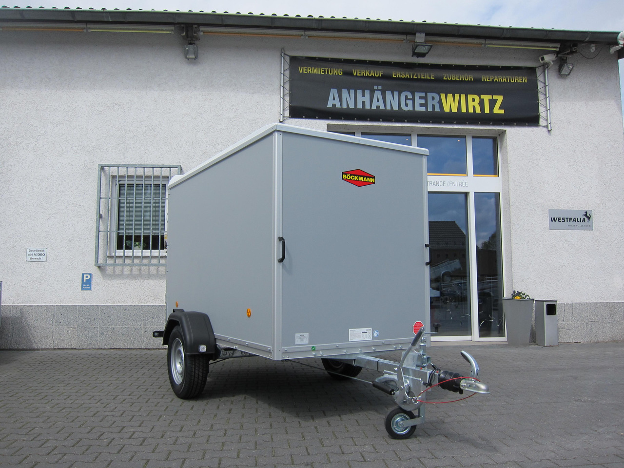 Böckmann Koffer KT 2513/135 251x130x152cm grau (S) 1350kg AKTION Modell 24 - Prikolica zabojnik: slika 4 Böckmann Koffer KT 2513/135 251x130x152cm grau (S) 1350kg AKTION Modell 24 - Prikolica zabojnik: slika 4