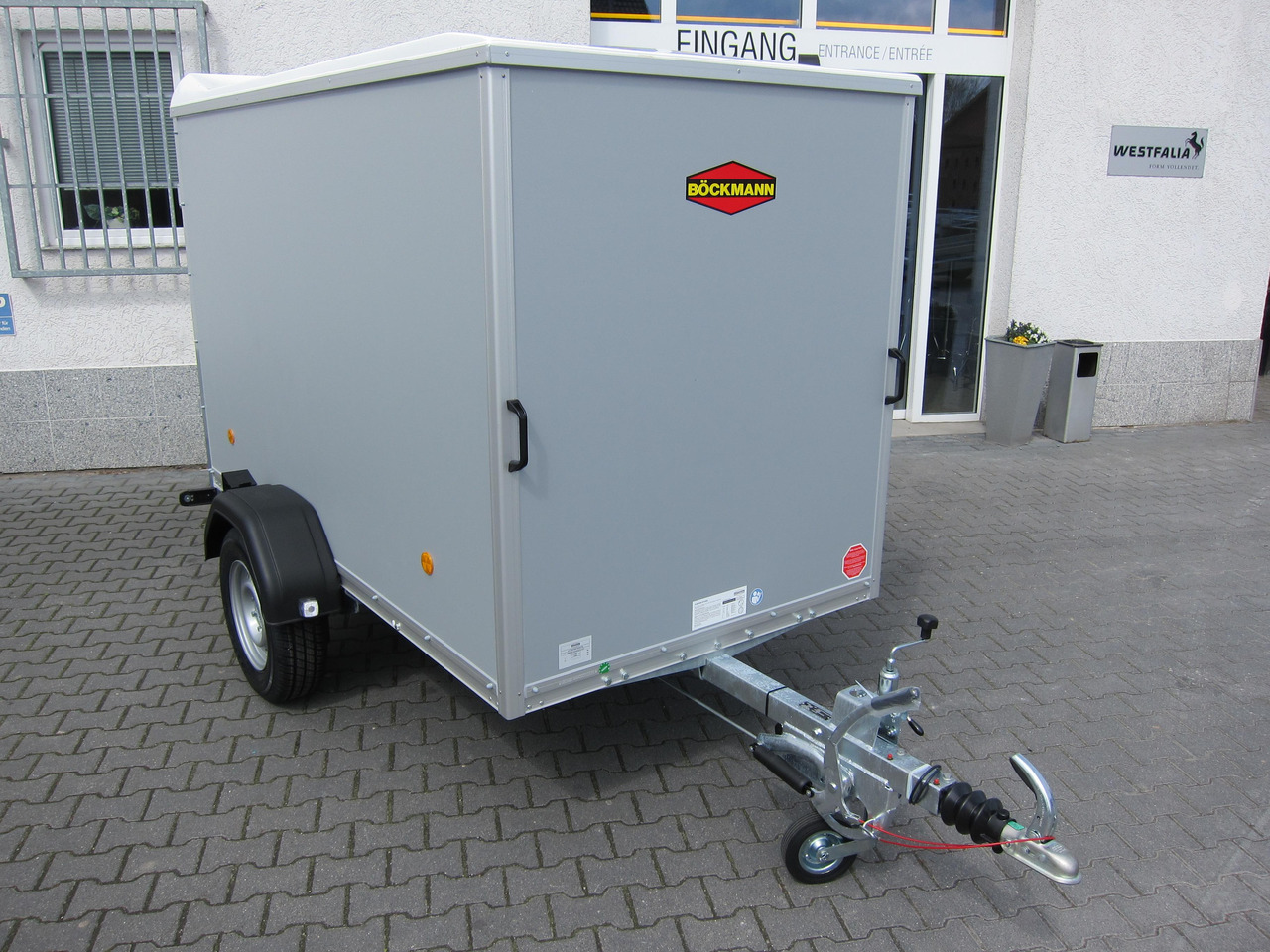 Böckmann Koffer KT 2513/135 251x130x152cm grau (S) 1350kg AKTION Modell 24 - Prikolica zabojnik: slika 3 Böckmann Koffer KT 2513/135 251x130x152cm grau (S) 1350kg AKTION Modell 24 - Prikolica zabojnik: slika 3