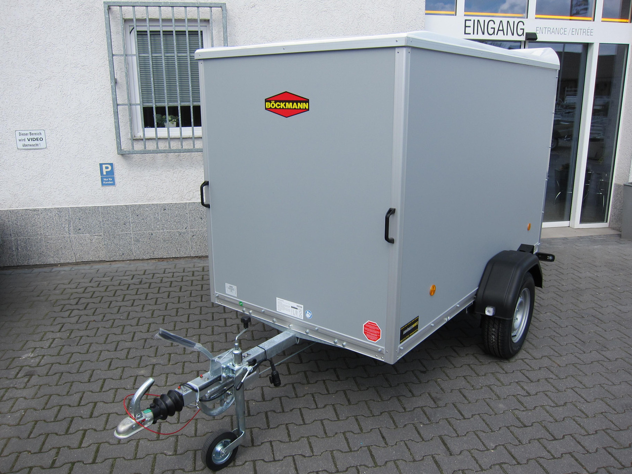 Böckmann Koffer KT 2513/135 251x130x152cm grau (S) 1350kg AKTION Modell 24 - Prikolica zabojnik: slika 2 Böckmann Koffer KT 2513/135 251x130x152cm grau (S) 1350kg AKTION Modell 24 - Prikolica zabojnik: slika 2