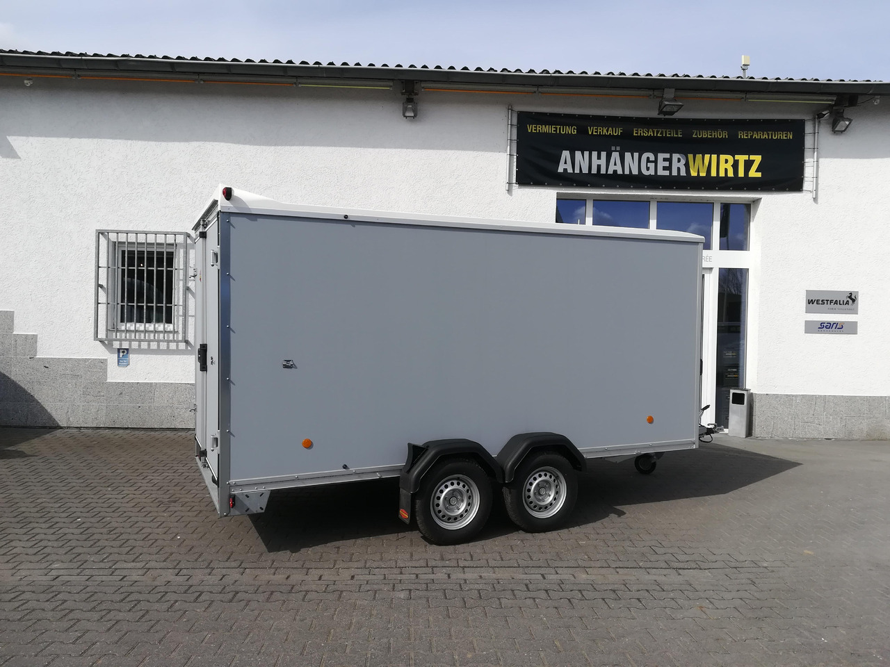 Böckmann Koffer KT 4018/27 M grau 400x185x182cm (XL) 2700kg - Prikolica zabojnik: slika 4 Böckmann Koffer KT 4018/27 M grau 400x185x182cm (XL) 2700kg - Prikolica zabojnik: slika 4