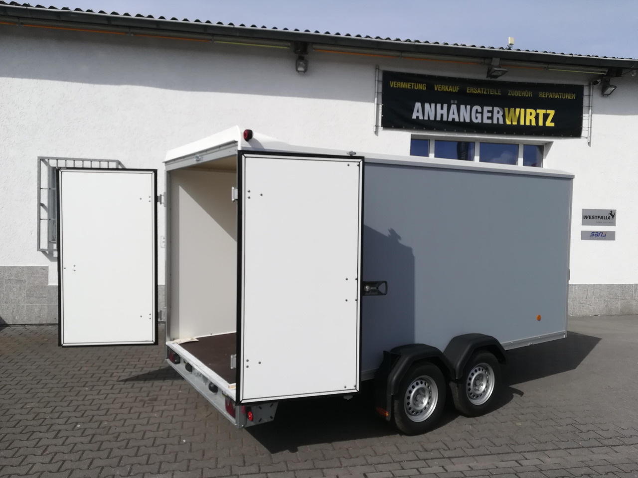 Böckmann Koffer KT 4018/27 M grau 400x185x182cm (XL) 2700kg - Prikolica zabojnik: slika 2 Böckmann Koffer KT 4018/27 M grau 400x185x182cm (XL) 2700kg - Prikolica zabojnik: slika 2