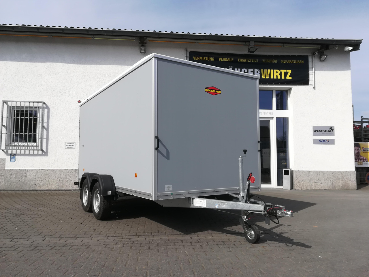 Böckmann Koffer KT 4018/27 M grau 400x185x182cm (XL) 2700kg - Prikolica zabojnik: slika 3 Böckmann Koffer KT 4018/27 M grau 400x185x182cm (XL) 2700kg - Prikolica zabojnik: slika 3