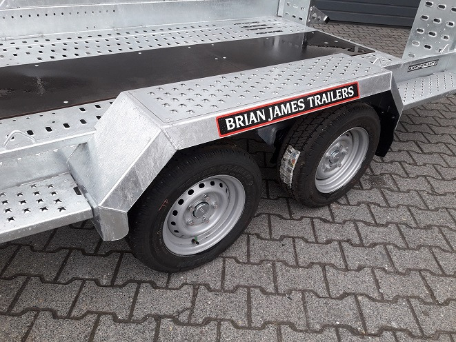 Brian James Digger Plant 543-3717-35-2 370x170cm 3500kg Rampen Reserverad 2736kg Nutzlast Aktion 24 - Prikolica za prevoz strojev: slika 5 Brian James Digger Plant 543-3717-35-2 370x170cm 3500kg Rampen Reserverad 2736kg Nutzlast Aktion 24 - Prikolica za prevoz strojev: slika 5
