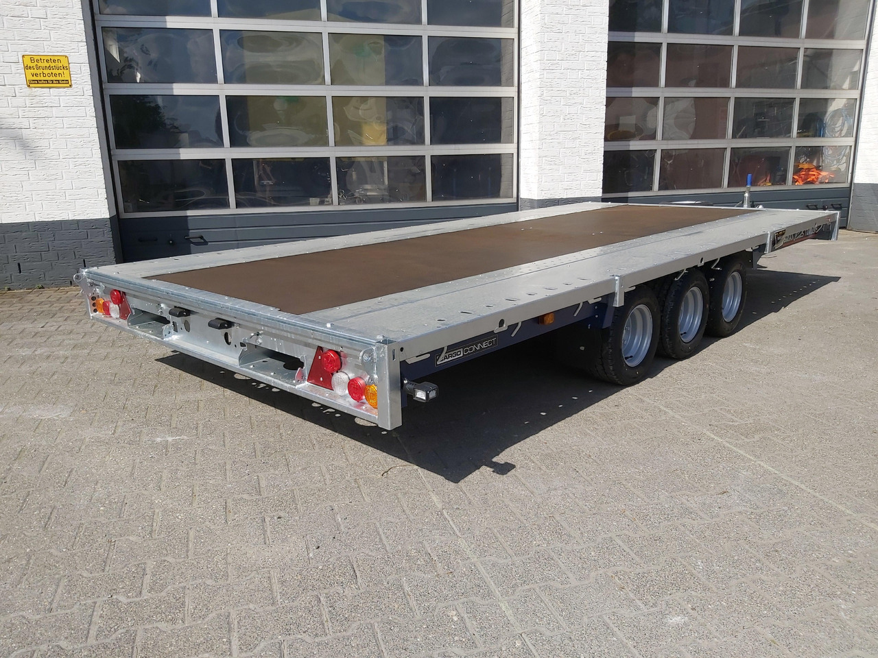 Brian James Trailer CarGO Connect 450x210cm Tridem 10" 3500kg Modell 22 - Plato/ Tovorna prikolica: slika 3 Brian James Trailer CarGO Connect 450x210cm Tridem 10" 3500kg Modell 22 - Plato/ Tovorna prikolica: slika 3