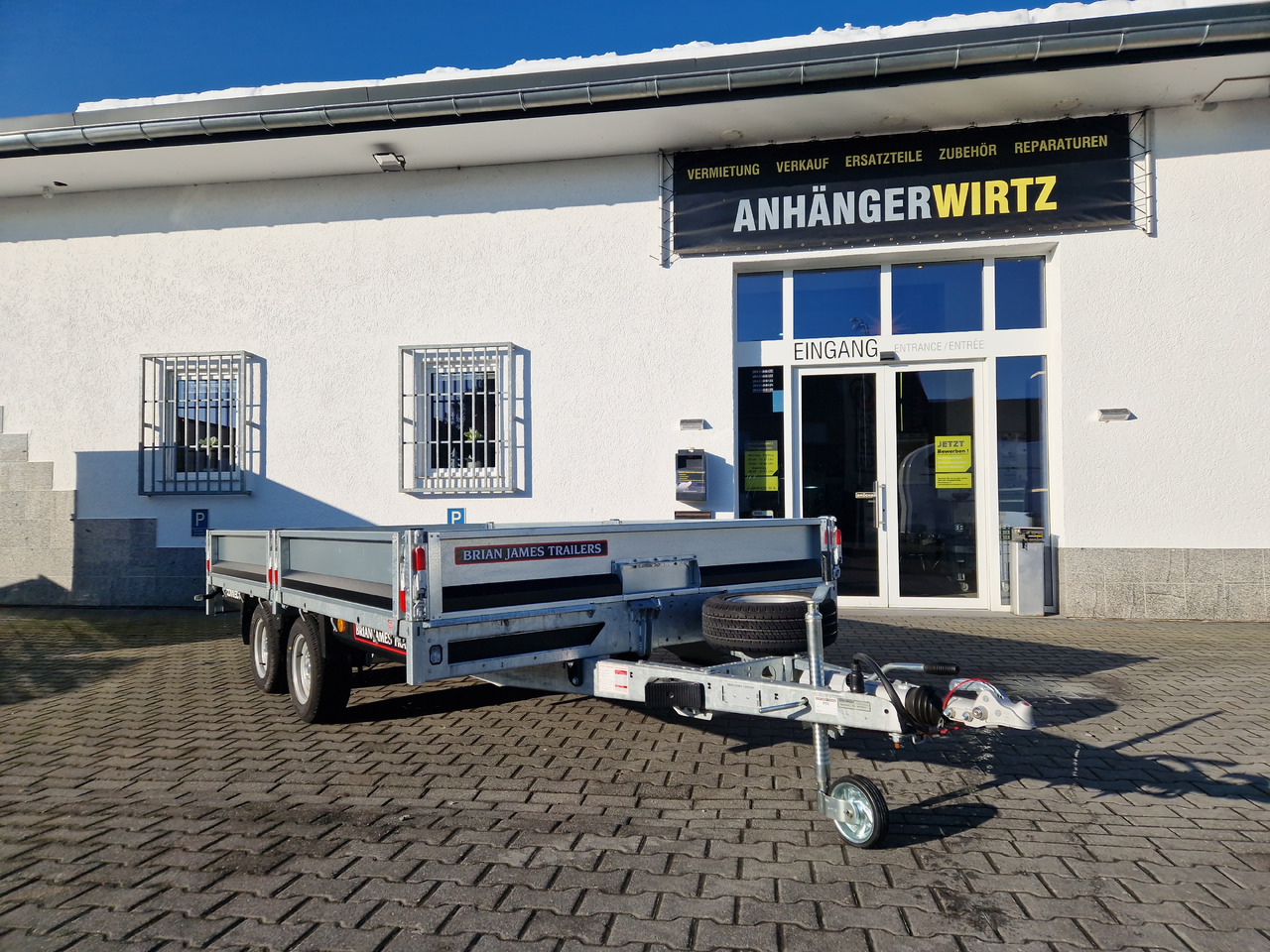 Brian James Trailer Connect 360x215x30cm Blackline Bordwände LED 12" (L) 3500kg - Plato/ Tovorna prikolica: slika 4 Brian James Trailer Connect 360x215x30cm Blackline Bordwände LED 12" (L) 3500kg - Plato/ Tovorna prikolica: slika 4