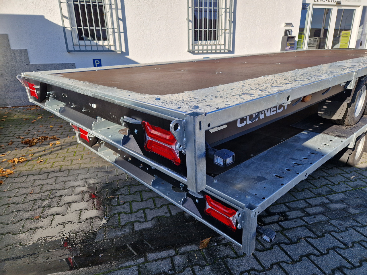 Plato/ Tovorna prikolica Brian James Trailer Connect 550x229cm blackline Plattform Tridem 10" 3500kg (XXL): slika 7