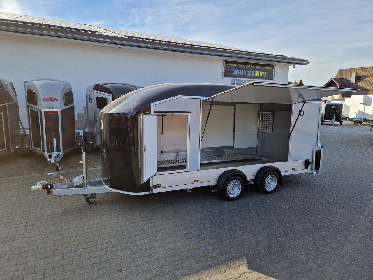 Cargo Roadster 1000 480x200x206cm Poly grey Seitenklappe & Tür ASR CAR Pullman 100km/H 3500kg 2025 - Prikolica zabojnik: slika 1 Cargo Roadster 1000 480x200x206cm Poly grey Seitenklappe & Tür ASR CAR Pullman 100km/H 3500kg 2025 - Prikolica zabojnik: slika 1