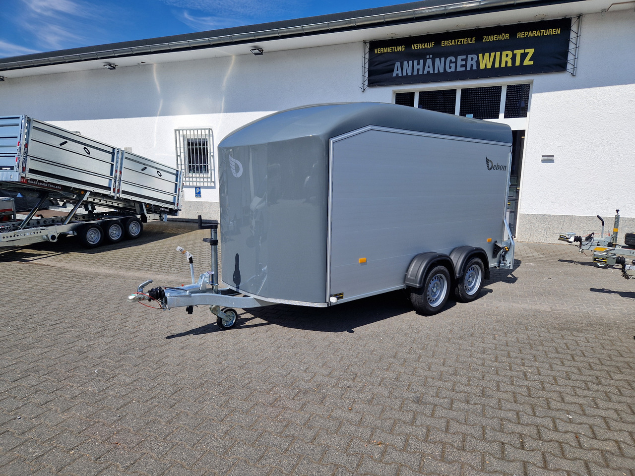 Cargo Roadster 700 375x180x200cm Alu Poly irongrey Seitentür 100km/H 2600kg - Prikolica zabojnik: slika 5 Cargo Roadster 700 375x180x200cm Alu Poly irongrey Seitentür 100km/H 2600kg - Prikolica zabojnik: slika 5