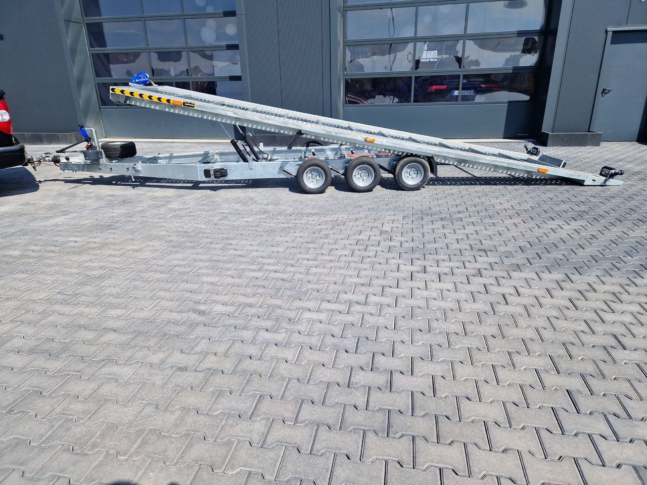 Cartrailer Expert 3560 easyload 600x216cm hydr. kippbar Winde Resrad Tridem 100km/H 3500kg - Prikolica avtotransporter: slika 2 Cartrailer Expert 3560 easyload 600x216cm hydr. kippbar Winde Resrad Tridem 100km/H 3500kg - Prikolica avtotransporter: slika 2