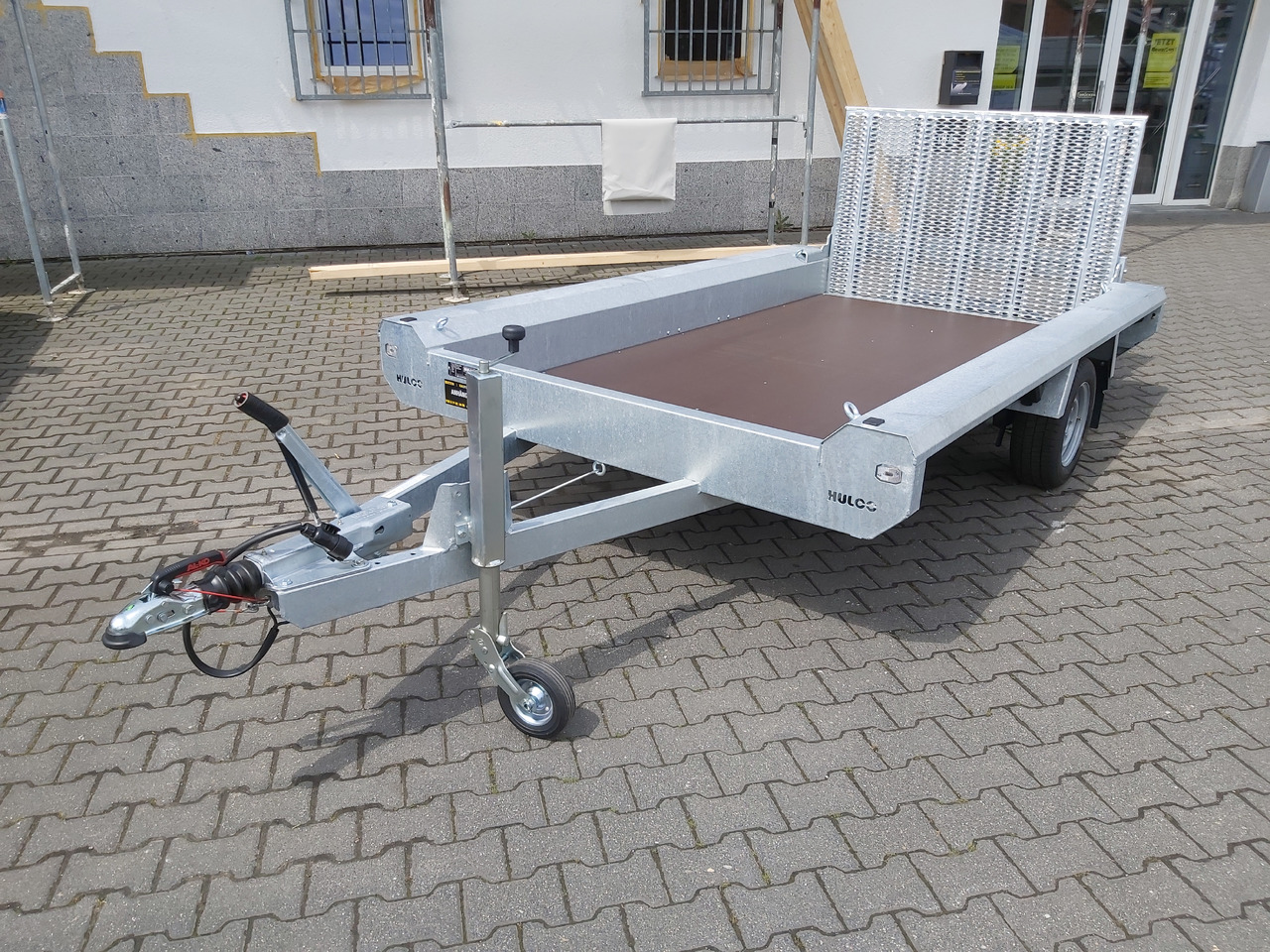 HULCO TERRAX Basic 294x150x27cm Heckrampe 100cm (M) 12" 1500kg - Prikolica za prevoz strojev: slika 3 HULCO TERRAX Basic 294x150x27cm Heckrampe 100cm (M) 12" 1500kg - Prikolica za prevoz strojev: slika 3