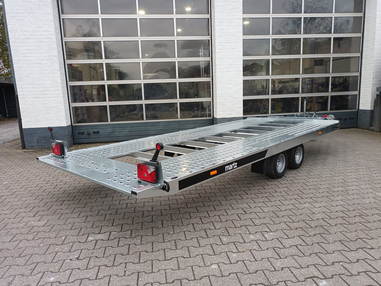 Martz Cartrailer GT KIPP 480/2 3T 480x205cm Profi Lohr Stahl Winde 10" 3000kg 100km/H - Prikolica avtotransporter: slika 2 Martz Cartrailer GT KIPP 480/2 3T 480x205cm Profi Lohr Stahl Winde 10" 3000kg 100km/H - Prikolica avtotransporter: slika 2