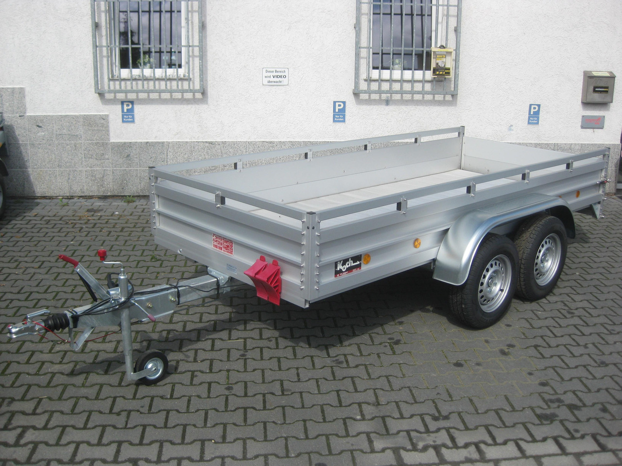 PKW Anhänger Koch Aluline+ 350x150x44cm ALUBODEN (L) 2600kg - Avtomobilska prikolica: slika 2 PKW Anhänger Koch Aluline+ 350x150x44cm ALUBODEN (L) 2600kg - Avtomobilska prikolica: slika 2