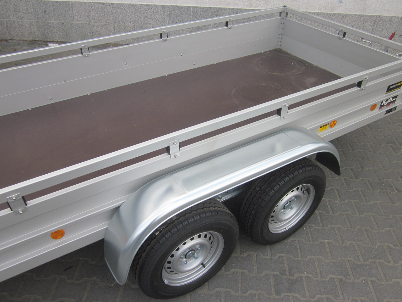 PKW Anhänger Koch Aluline 350x150x44cm (L) 2600kg - Avtomobilska prikolica: slika 4 PKW Anhänger Koch Aluline 350x150x44cm (L) 2600kg - Avtomobilska prikolica: slika 4