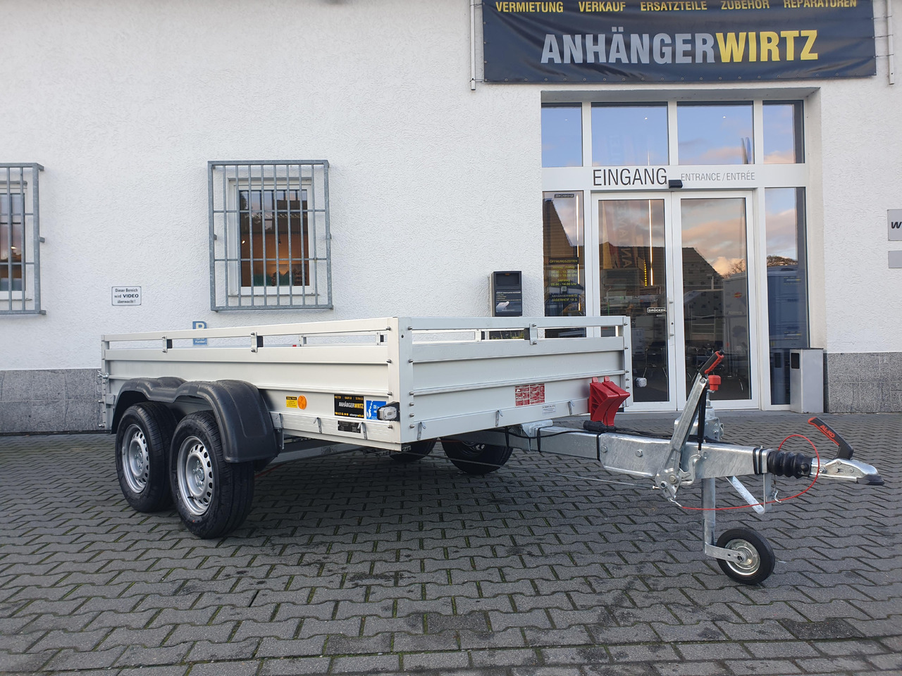PKW Anhänger Koch Aluline+ 7.20 150.300.20 Hobbyline 300x150x44cm Aluboden (M) 2000kg - Avtomobilska prikolica: slika 3 PKW Anhänger Koch Aluline+ 7.20 150.300.20 Hobbyline 300x150x44cm Aluboden (M) 2000kg - Avtomobilska prikolica: slika 3