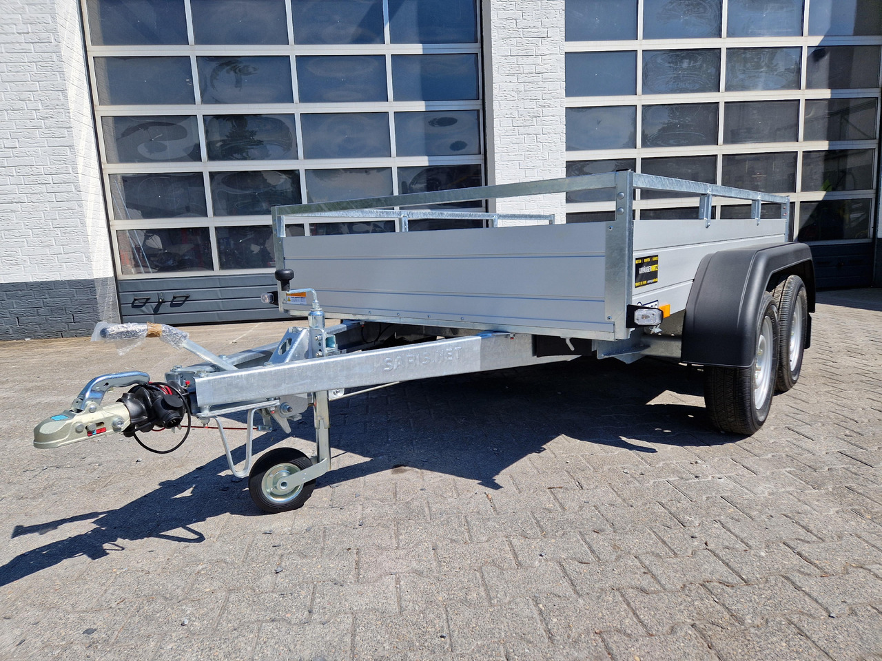 Saris Anhänger DW2000 McAlu Pro 255x153x43cm 2000kg kurz und breit - Plato/ Tovorna prikolica: slika 4 Saris Anhänger DW2000 McAlu Pro 255x153x43cm 2000kg kurz und breit - Plato/ Tovorna prikolica: slika 4