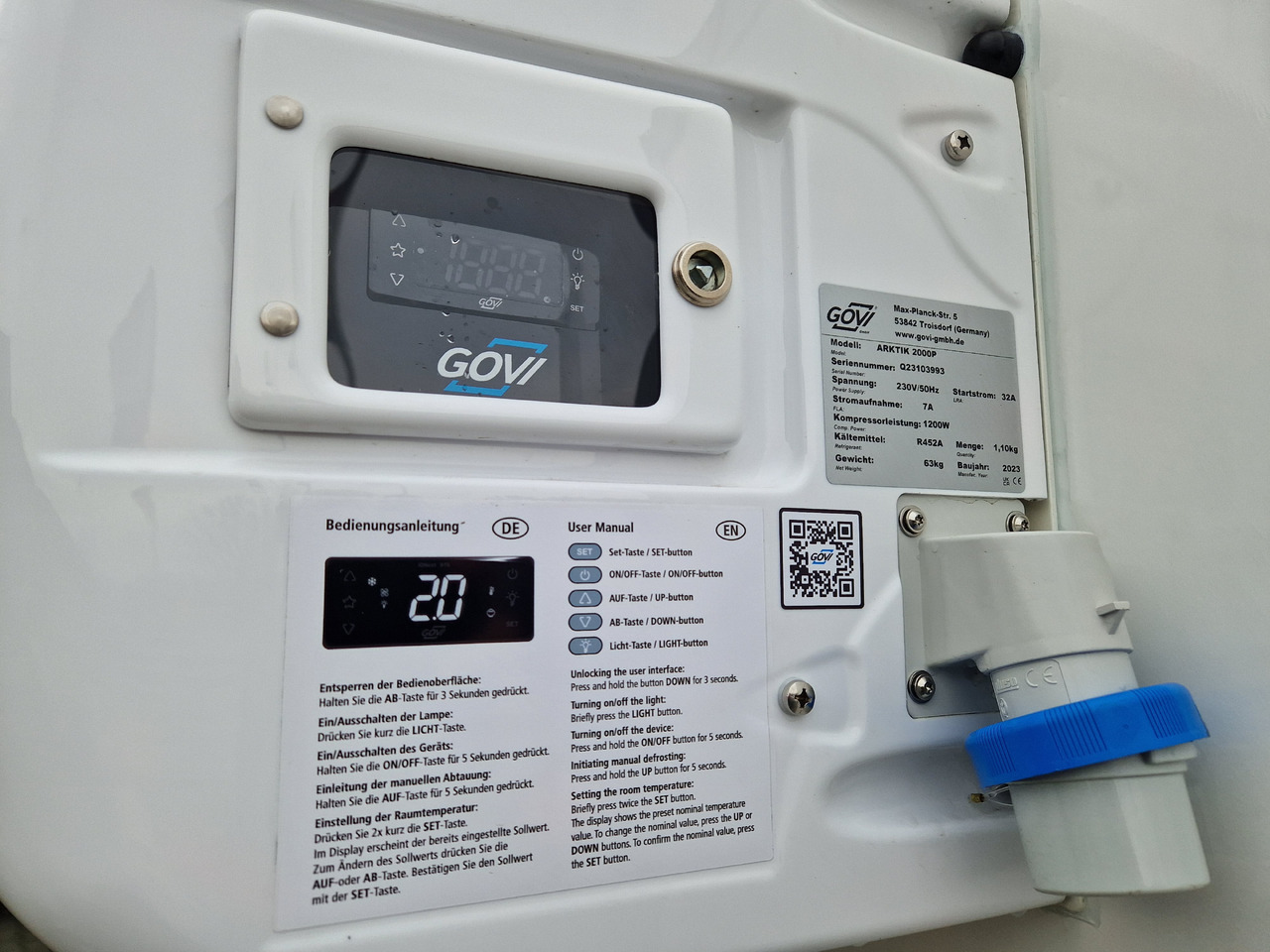 Tiefkühlanhänger 2719 F4 408x175x190cm GOVI Arktik 2000P Aluboden 2700kg - Prikolica hladilnik: slika 3 Tiefkühlanhänger 2719 F4 408x175x190cm GOVI Arktik 2000P Aluboden 2700kg - Prikolica hladilnik: slika 3