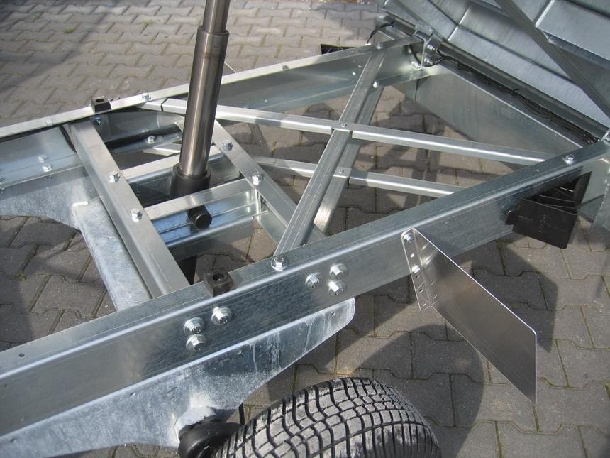Kiper prikolica WM Meyer Kipper HLNK 1523/141 231x141x33cm Metallboden 1500kg Aktion Onlinekauf Modell 2022: slika 6
