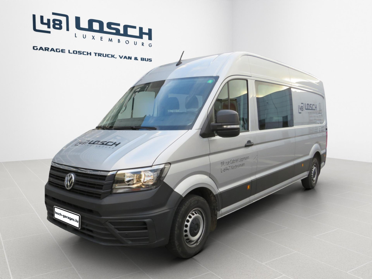 VOLKSWAGEN Crafter 35 L4H3 Doka Kasten Klima AHK Navi ZV - Furgon, Dostavno vozilo z dvojno kabino: slika 1 VOLKSWAGEN Crafter 35 L4H3 Doka Kasten Klima AHK Navi ZV - Furgon, Dostavno vozilo z dvojno kabino: slika 1
