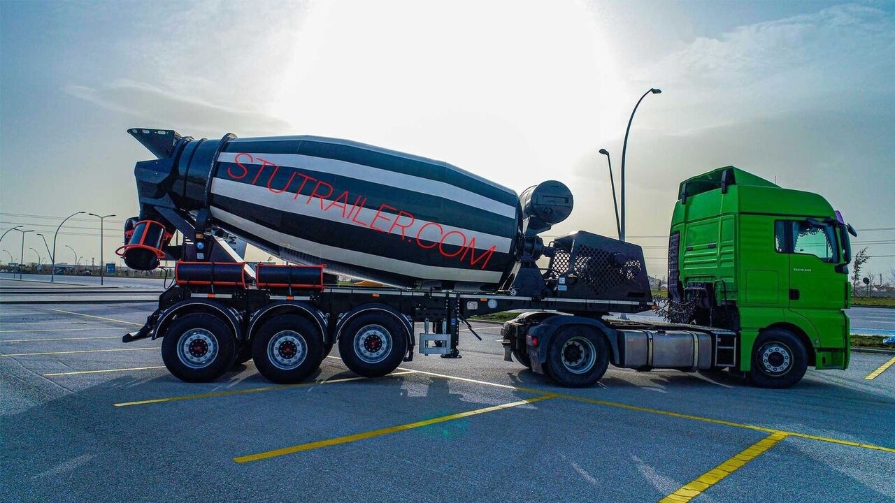 STU 14,7M3 MIXER TRAILER - Polprikolica mešalec betona: slika 3 STU 14,7M3 MIXER TRAILER - Polprikolica mešalec betona: slika 3