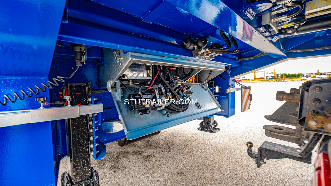 Nov Nizko noseča polprikolica STU 5 Axle Hydraulic Steering Extendable Low Laoder: slika 17