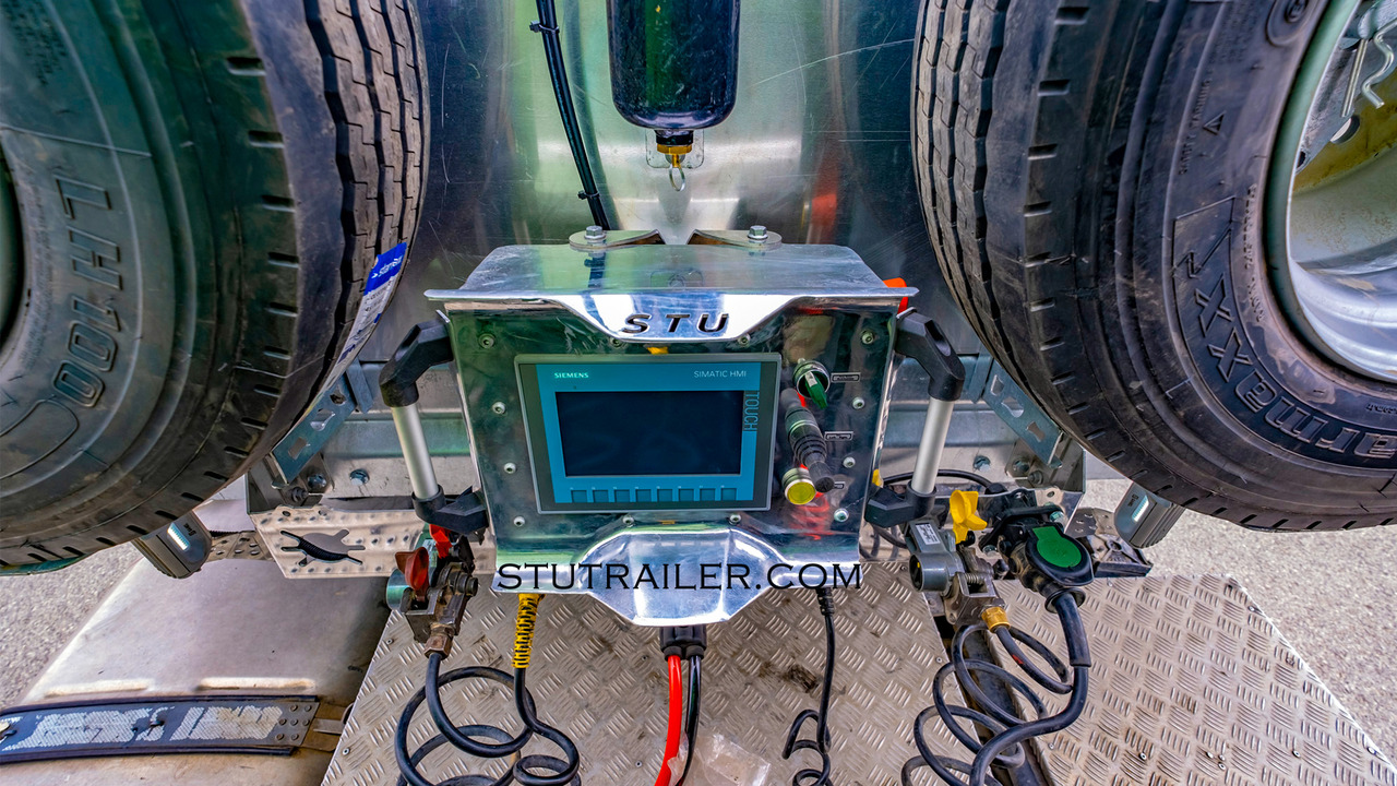 Nov Nizko noseča polprikolica STU 5 Axle Hydraulic Steering Extendable Low Laoder: slika 7