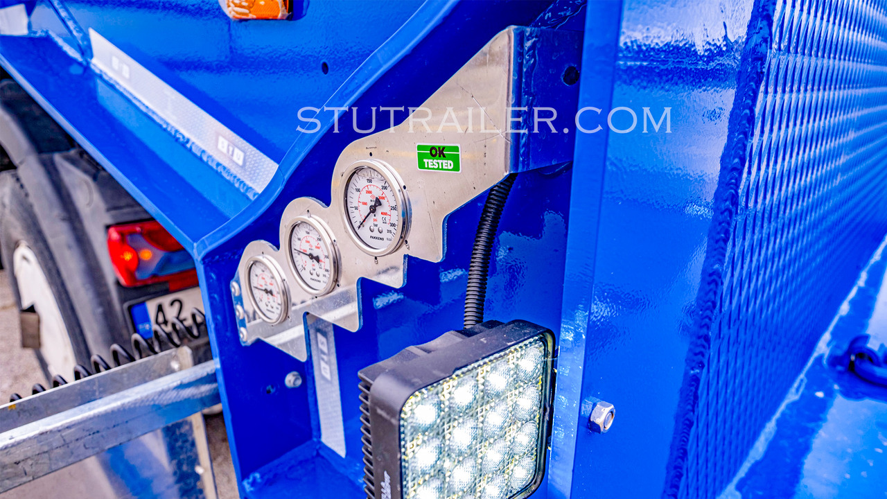 Nov Nizko noseča polprikolica STU 5 Axle Hydraulic Steering Extendable Low Laoder: slika 21