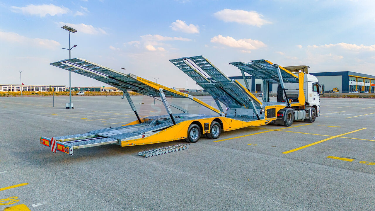 Nov Polprikolica avtotransporter STU 6 CAR CARRIER TRAILER: slika 8