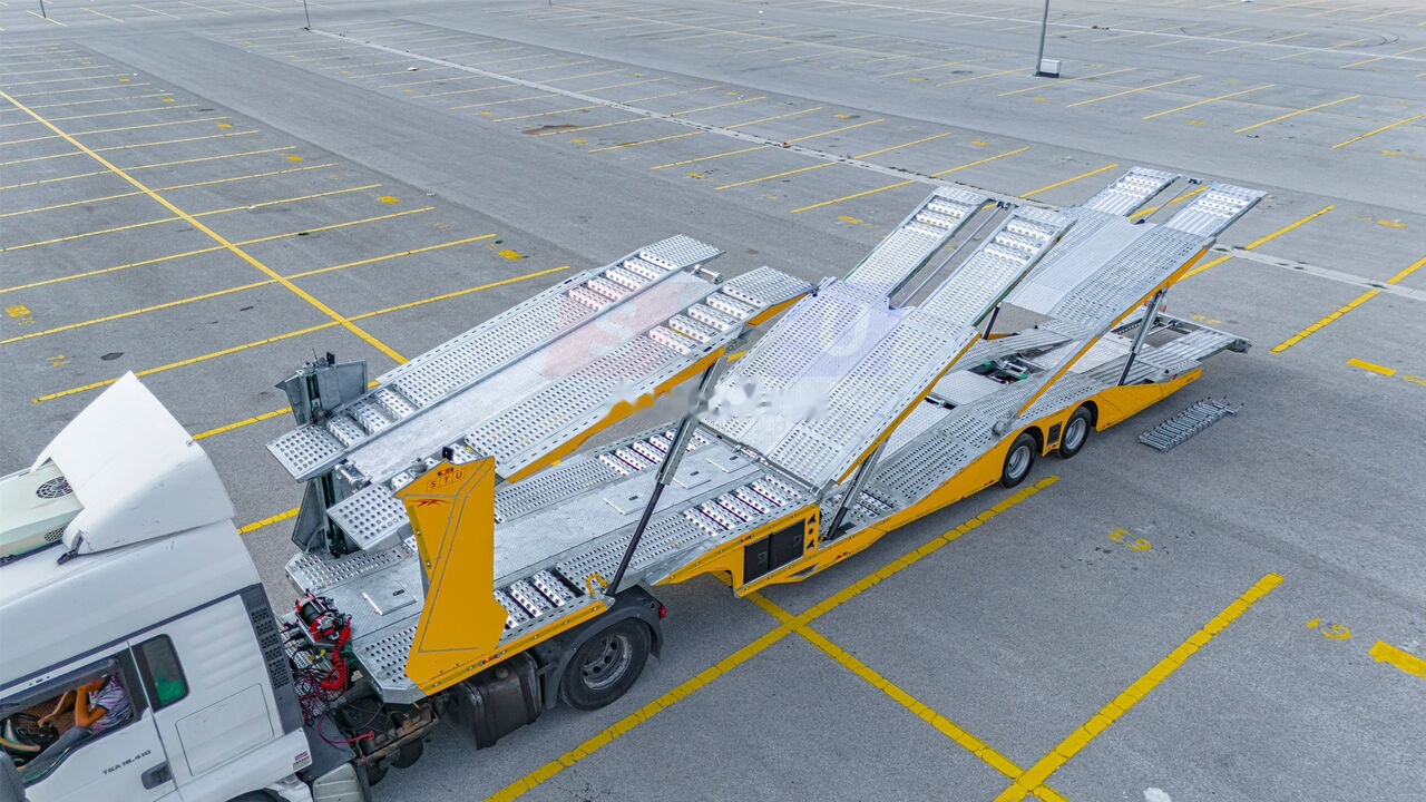 Nov Polprikolica avtotransporter STU 6 CAR CARRIER TRAILER: slika 10