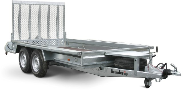 Brenderup Baumaschinentransporter MT3080STB 3000s, 3,0 to. 308x152mm - Prikolica za prevoz strojev: slika 1 Brenderup Baumaschinentransporter MT3080STB 3000s, 3,0 to. 308x152mm - Prikolica za prevoz strojev: slika 1