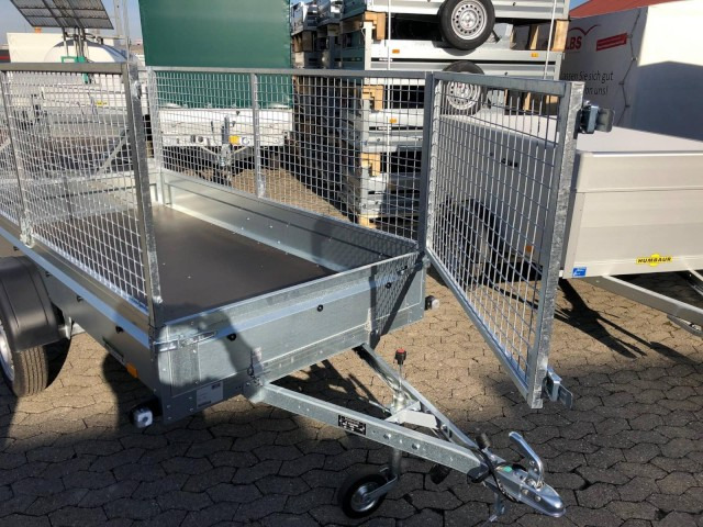 Brenderup Tieflader 2270SUB750 Stahl, 0,75 to. 2700x1300x270mm mit Laubgitter 80 cm - Avtomobilska prikolica: slika 3 Brenderup Tieflader 2270SUB750 Stahl, 0,75 to. 2700x1300x270mm mit Laubgitter 80 cm - Avtomobilska prikolica: slika 3