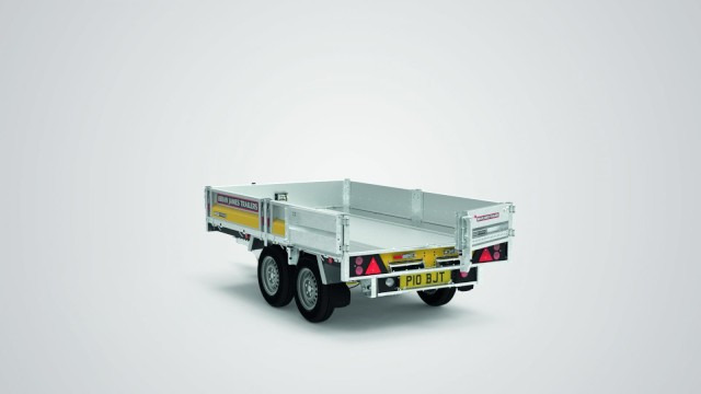 Brian James Cargo Tipper 526 Heckkipper 526-3116-35-2-12, 3100 x 1600 x 300 mm, 3,5 to. - Kiper prikolica: slika 2 Brian James Cargo Tipper 526 Heckkipper 526-3116-35-2-12, 3100 x 1600 x 300 mm, 3,5 to. - Kiper prikolica: slika 2