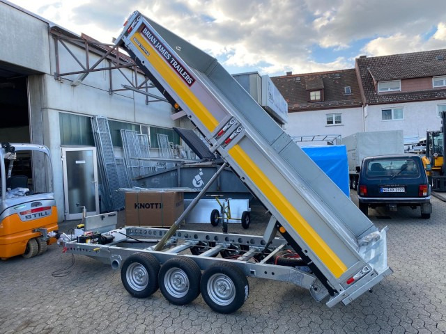 Brian James Cargo Tipper Heckkipper 3-achs, 526-4020-35-3-12, 4000 x 2000 x 300 mm, 3,5 to. - Kiper prikolica: slika 2 Brian James Cargo Tipper Heckkipper 3-achs, 526-4020-35-3-12, 4000 x 2000 x 300 mm, 3,5 to. - Kiper prikolica: slika 2