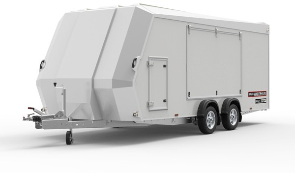 Nov Prikolica avtotransporter Brian James Race Sport, 340-4500, 4500 x 2000 mm, 2,6 to.: slika 1