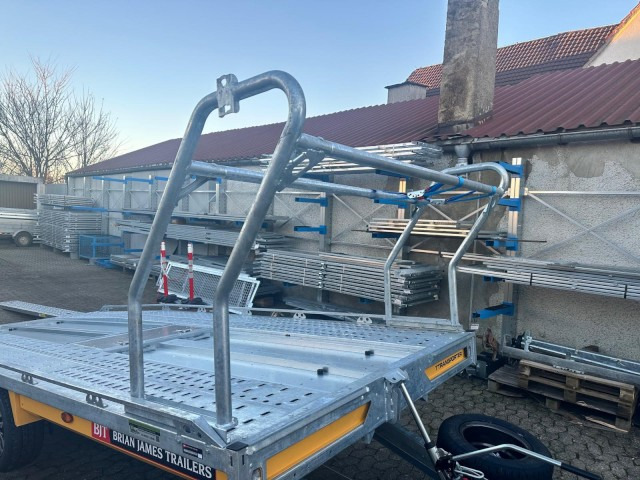 Brian James T Transporter, 231-5021-35-2-12, 5000 x 2150 mm, 3,5 to. kippbar mit Auffahrrampen - Prikolica avtotransporter: slika 3 Brian James T Transporter, 231-5021-35-2-12, 5000 x 2150 mm, 3,5 to. kippbar mit Auffahrrampen - Prikolica avtotransporter: slika 3