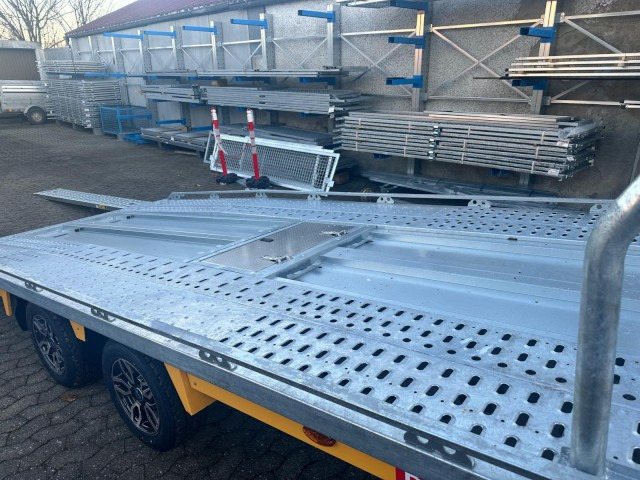 Brian James T Transporter, 231-5021-35-2-12, 5000 x 2150 mm, 3,5 to. kippbar mit Auffahrrampen - Prikolica avtotransporter: slika 4 Brian James T Transporter, 231-5021-35-2-12, 5000 x 2150 mm, 3,5 to. kippbar mit Auffahrrampen - Prikolica avtotransporter: slika 4