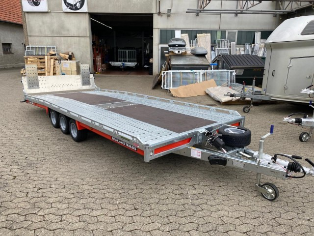 Brian James T Transporter, 231-6023-35-3-12, 6000 x 2380 mm, 3,5 to. kippbar mit Auffahrrampe - Prikolica avtotransporter: slika 1 Brian James T Transporter, 231-6023-35-3-12, 6000 x 2380 mm, 3,5 to. kippbar mit Auffahrrampe - Prikolica avtotransporter: slika 1