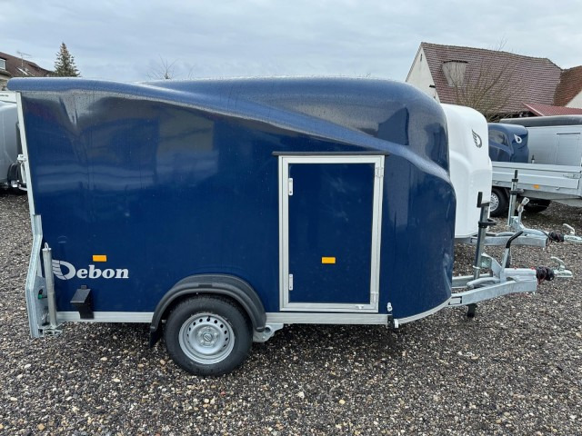 Cheval Liberte Debon Fourgon Cargo 2 Poly + Türe blau 1300 kg, 100 km/h, 300x155x168cm - Prikolica zabojnik: slika 3 Cheval Liberte Debon Fourgon Cargo 2 Poly + Türe blau 1300 kg, 100 km/h, 300x155x168cm - Prikolica zabojnik: slika 3