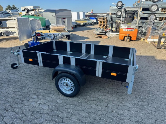 Faltos Blackline, 750 kg, 2420 x 1240 x 300 mm - Avtomobilska prikolica: slika 1 Faltos Blackline, 750 kg, 2420 x 1240 x 300 mm - Avtomobilska prikolica: slika 1