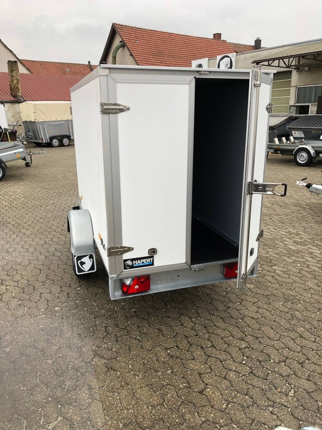 Hapert Sapphire L-1 250x130x150cm, ZG 1,35 to., Koffer Türe - Prikolica zabojnik: slika 4 Hapert Sapphire L-1 250x130x150cm, ZG 1,35 to., Koffer Türe - Prikolica zabojnik: slika 4