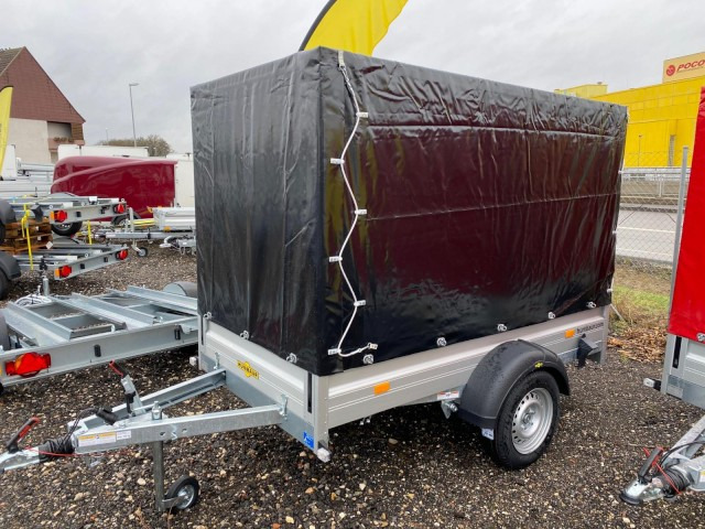 Humbaur HA 132513 mit KV, Hochplane 160 cm, 100 km/h 1300 kg, 2510 x 1310 x 350mm - Avtomobilska prikolica: slika 1 Humbaur HA 132513 mit KV, Hochplane 160 cm, 100 km/h 1300 kg, 2510 x 1310 x 350mm - Avtomobilska prikolica: slika 1